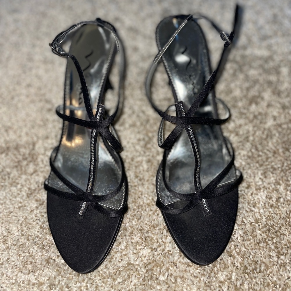 Stray Rhinestone Heels